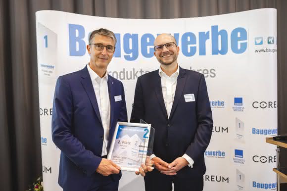 Baugewerbe Produkt des Jahres 2023: Kategorie Bau - Platz 2: Aluminiumträger TwixBeam von Layher