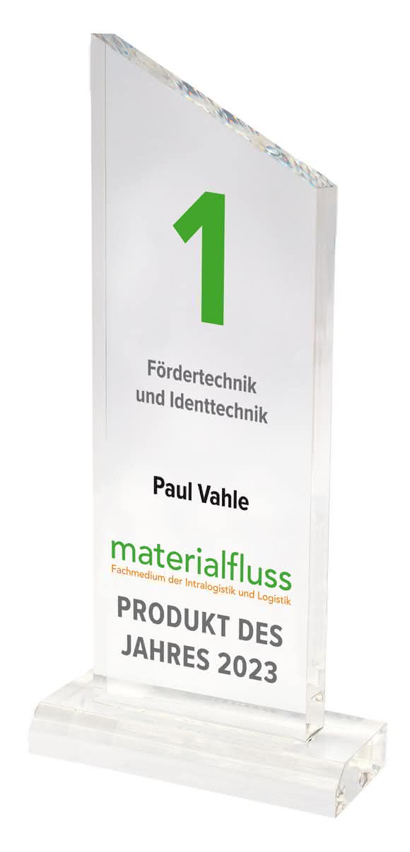 Winner material flow PRODUCTS OF THE YEAR 2023: Paul Vahle: Smart Collector