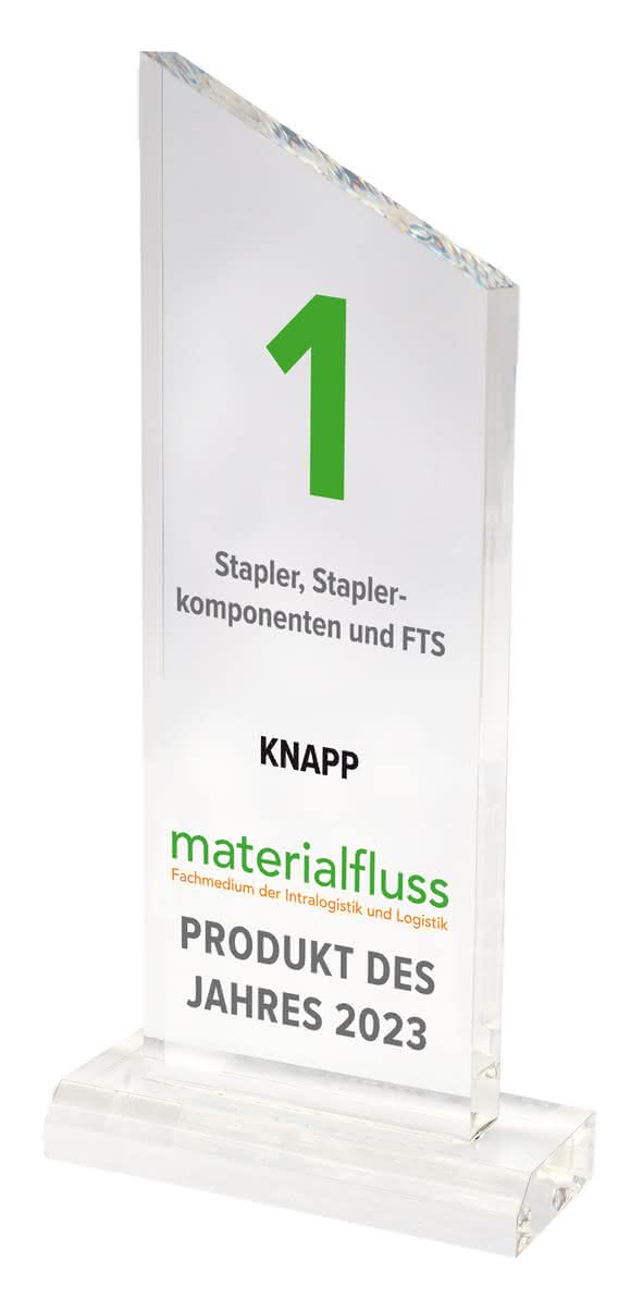 Gewinner materialfluss PRODUKTE DES JAHRES 2023: Knapp: Open Shuttle Fork