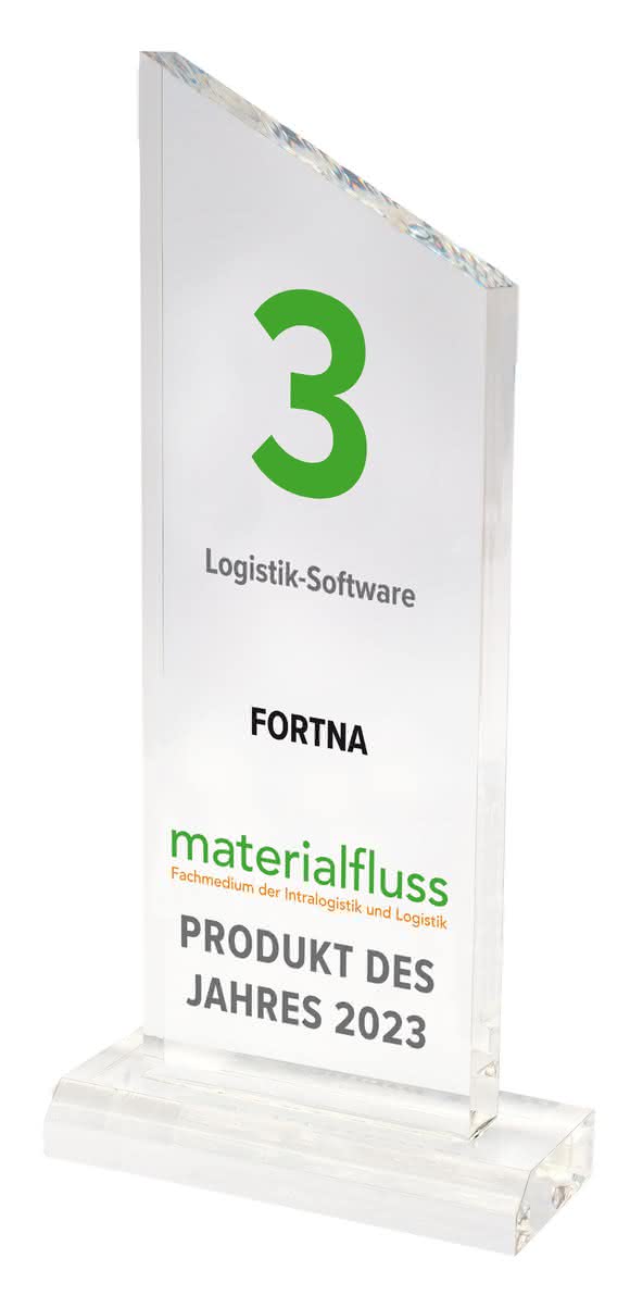 Gewinner materialfluss PRODUKTE DES JAHRES 2023: Fortna: Fortna OptiSlot DC