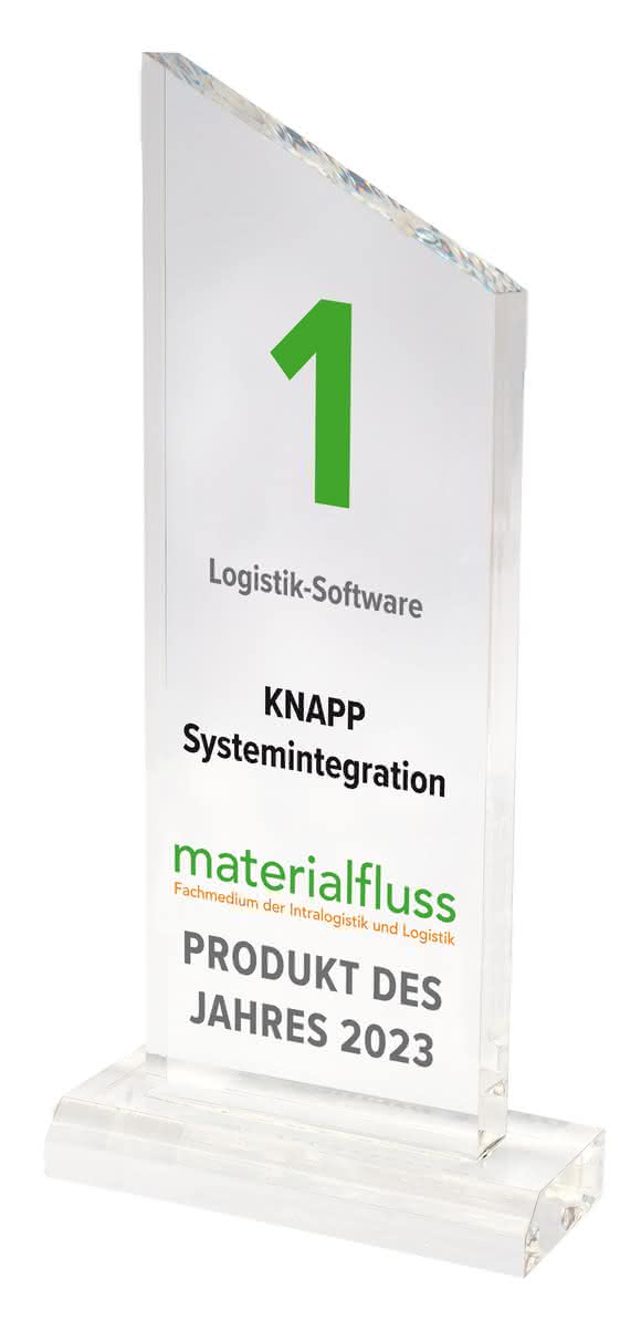 Winner material flow PRODUCTS OF THE YEAR 2023: Knapp System Integration: KiSoft Genomix Winner material flow PRODUCTS OF THE YEAR 2023: Knapp System Integration: KiSoft Genomix