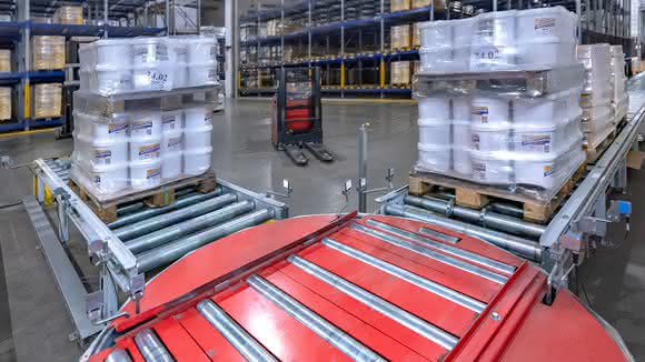 Modernization: Fully automated conveyor system replaces old transport conveyor line