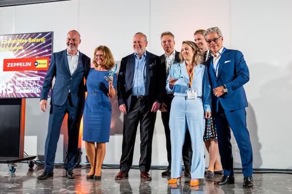 Auszeichnungen: European Rental Award für Zeppelin Rental