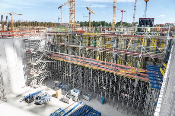 Großprojekt: Doka auf der Mega-Baustelle Fair