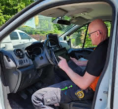 Dank der mobilen Lösungen von Bluebeam lässt sich von überall aus am Projekt arbeiten.