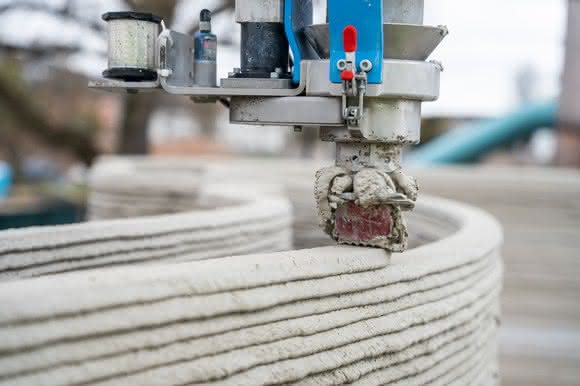 Baugewerbe Produkte des Jahres 2024:: 3D-Druckbeton von Heidelberg Materials