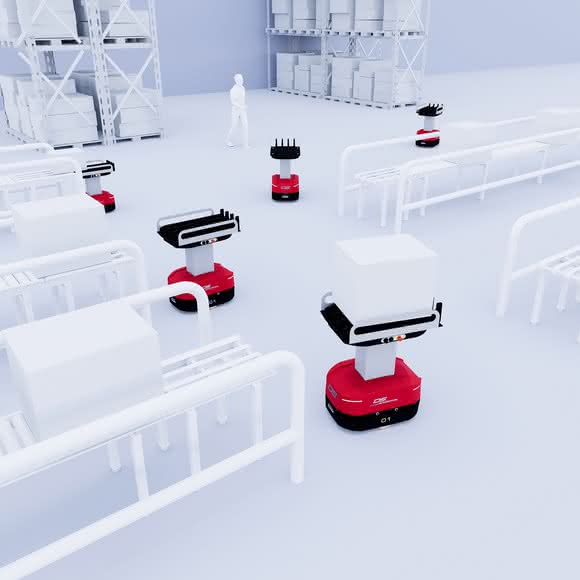 AMR: Compact with smart load transfer