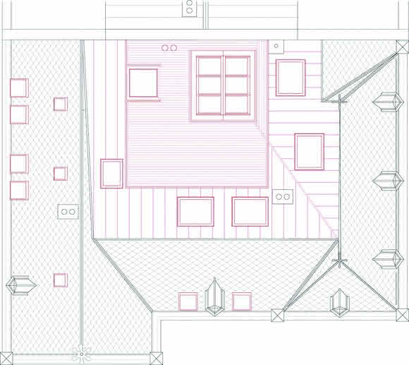 Belichtung: Dachfenster für das Pfarrhaus Elisabethen