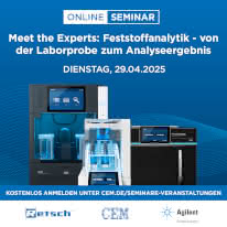 Online Seminar Feststoffanalytik - Von der Laborprobe zum Analysenergebnis Online Seminar Feststoffanalytik - Von der Laborprobe zum Analysenergebnis