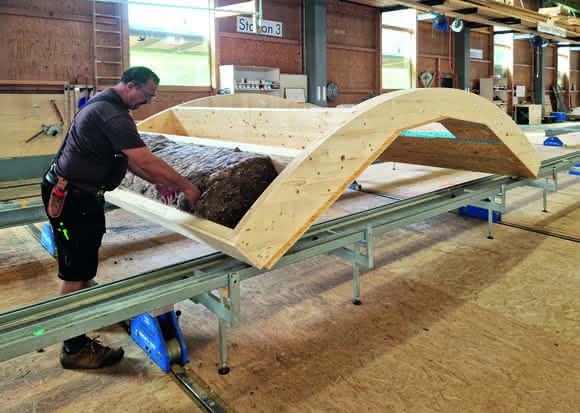 Holzhybridbau: Symbiose aus Holz und Beton