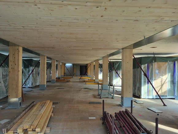 Wohn- und Geschäftshaus: Holz-Hybridbau - Stadthaus New7