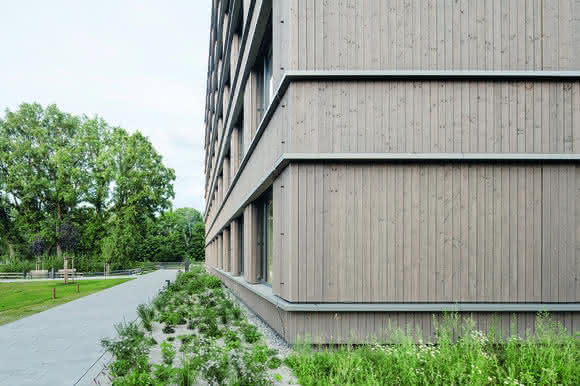 Hybridgebäude: Cube One - Markantes Markenzeichen