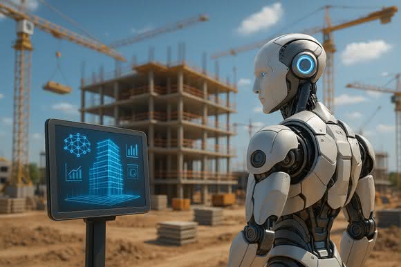 Technologische Hürden: Wie die Baubranche  von KI profitieren kann