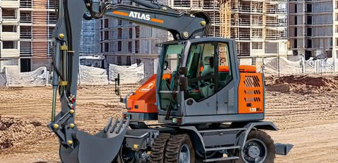 Atlas Bagger: Klein, aber oho!