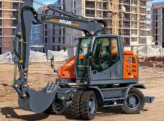 Atlas Bagger: Klein, aber oho!