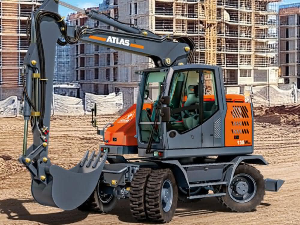 Atlas Bagger: Klein, aber oho!