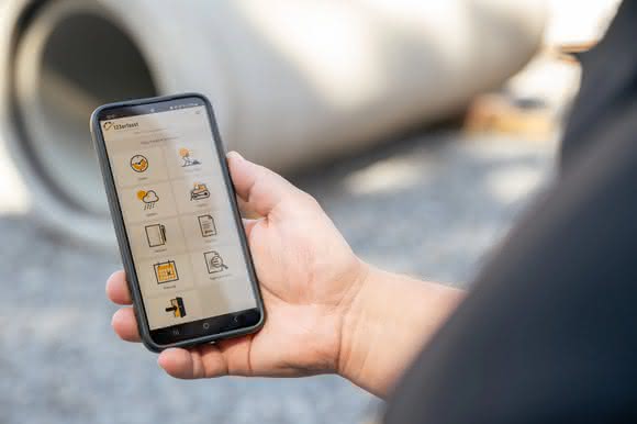 Baugewerbe Produkte des Jahres 2026 Kategorie Digitalisierung und Management: 123erfasst