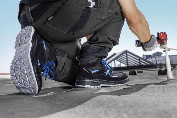 Neue Schuhlinie: Albatros macht Baustellen Schritt für Schritt sicher