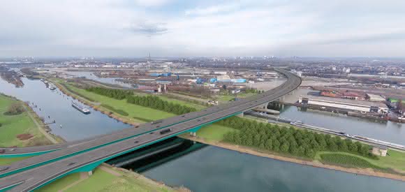 Infrastruktur in Deutschland: Verkehr im Fluss dank Hochtief
