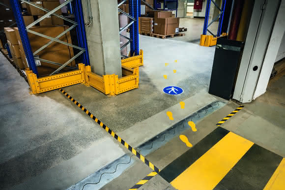Arbeitssicherheit: Mehr als Farbe am Boden