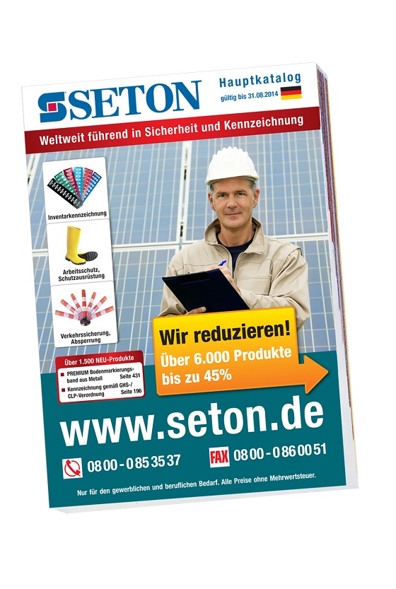 Sicherheit und Gesundheitsschutz: Der neue SETON Katalog